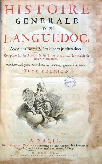 Ouvrage sur le Languedoc dans les collections académiques