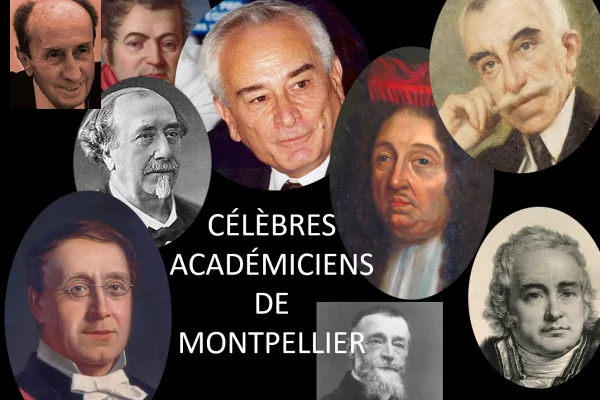 Couverture de l'album : Célèbres académiciens de Montpellier