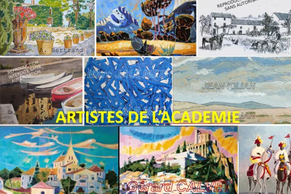 Couverture de l'album : Les artistes de l'Académie